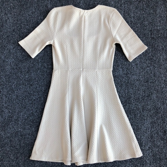Pins & Needles cream textured dress size small - Picture 8 of 11